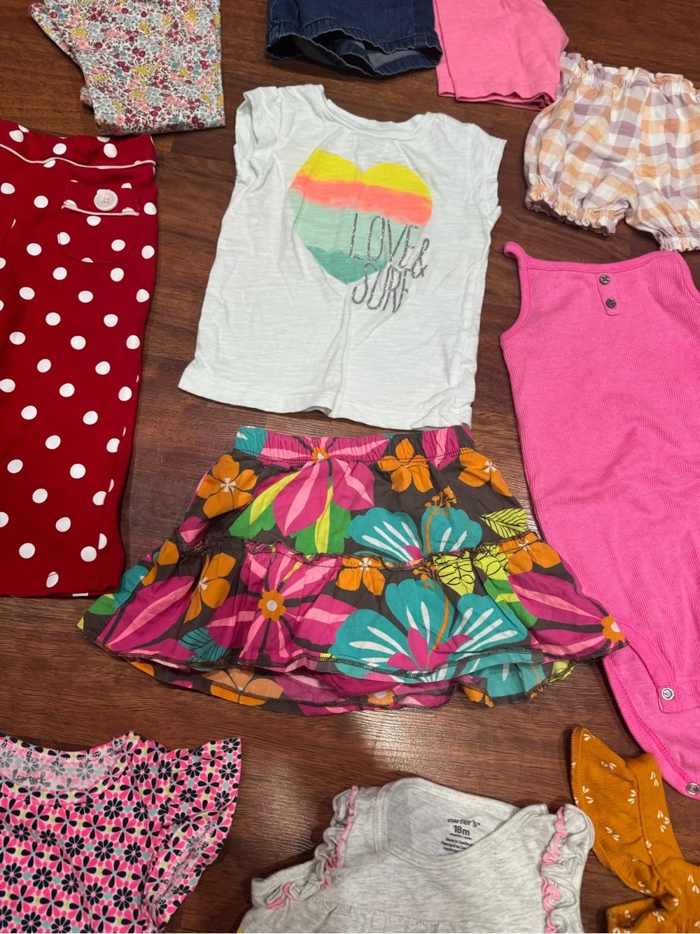 Carters - Bundle - 18 mo - Dresses, Pants, Shirts, Rompers, & Outfits - 24 Items